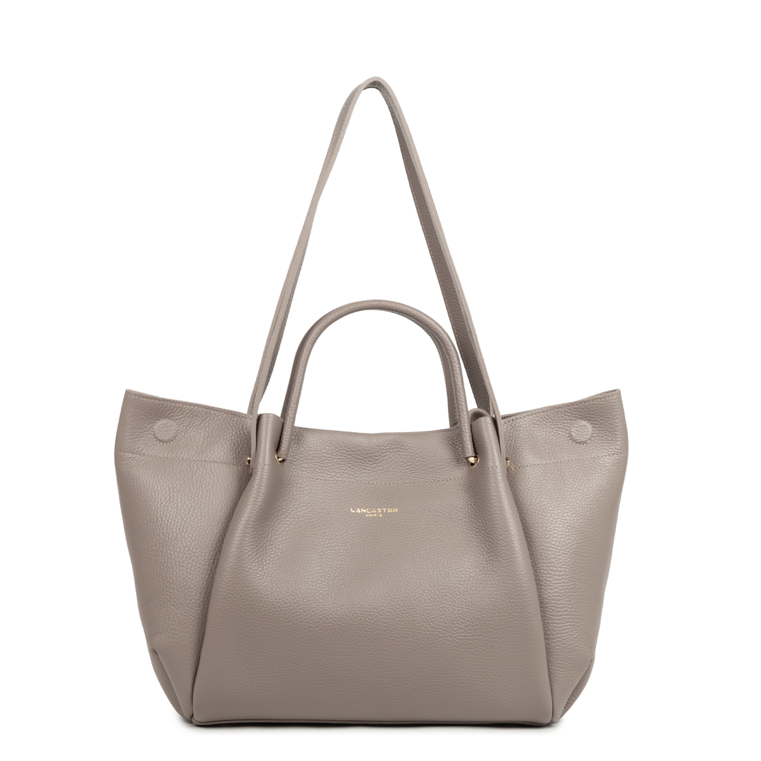 très grand sac cabas épaule - foulonné double louisa 