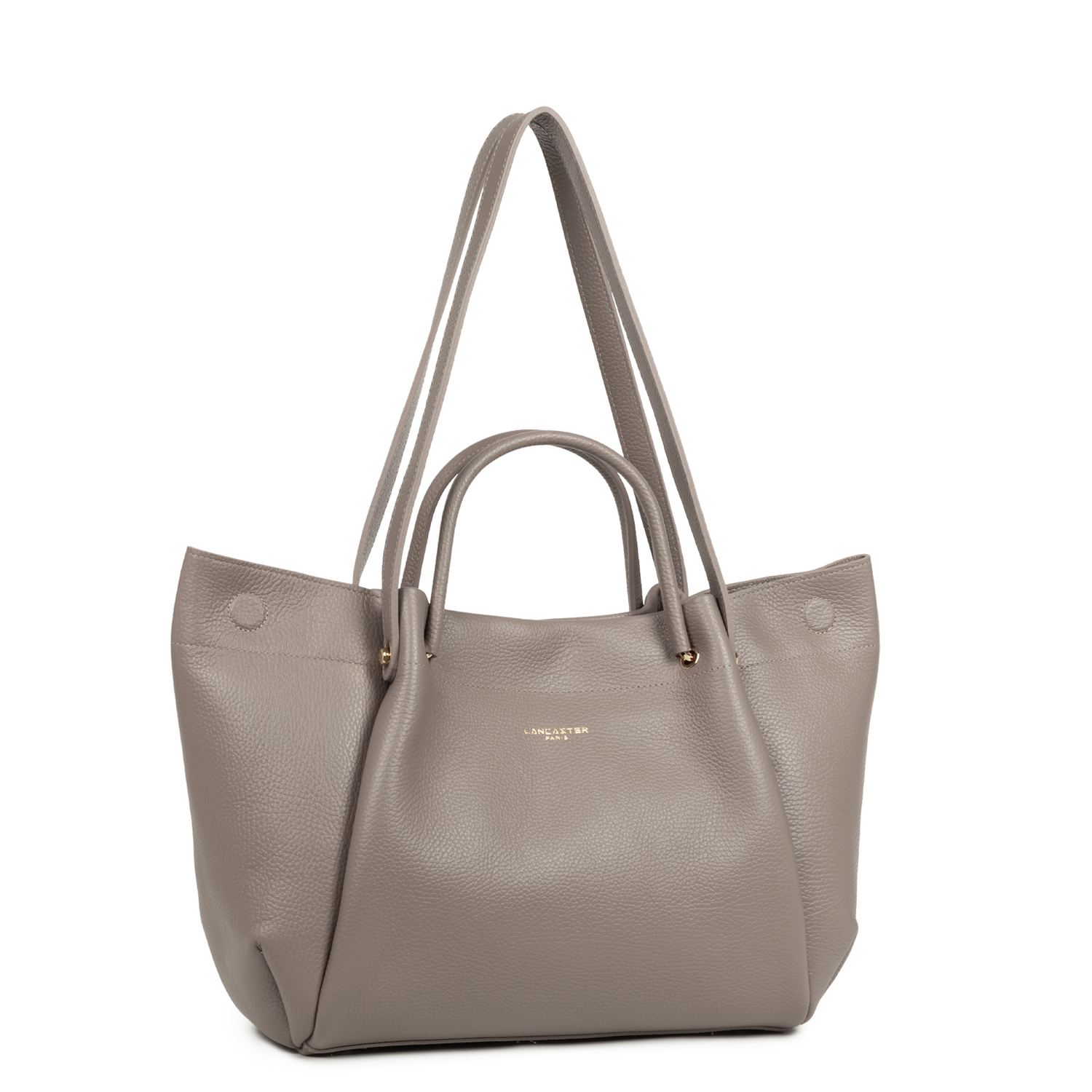 très grand sac cabas épaule - foulonné double louisa 