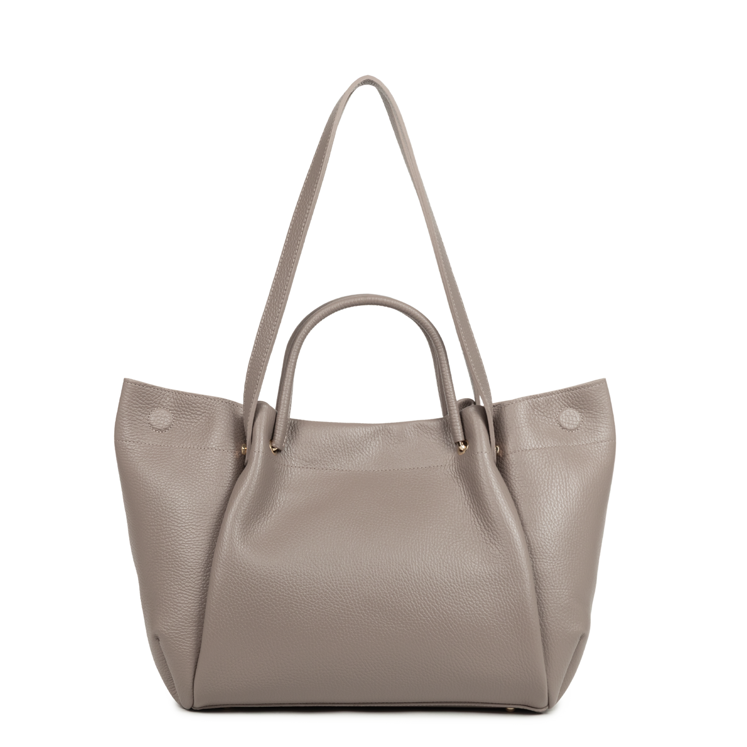 très grand sac cabas épaule - foulonné double louisa 