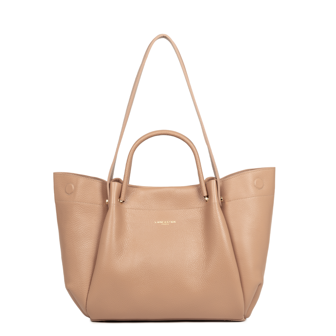 très grand sac cabas épaule - foulonné double louisa 