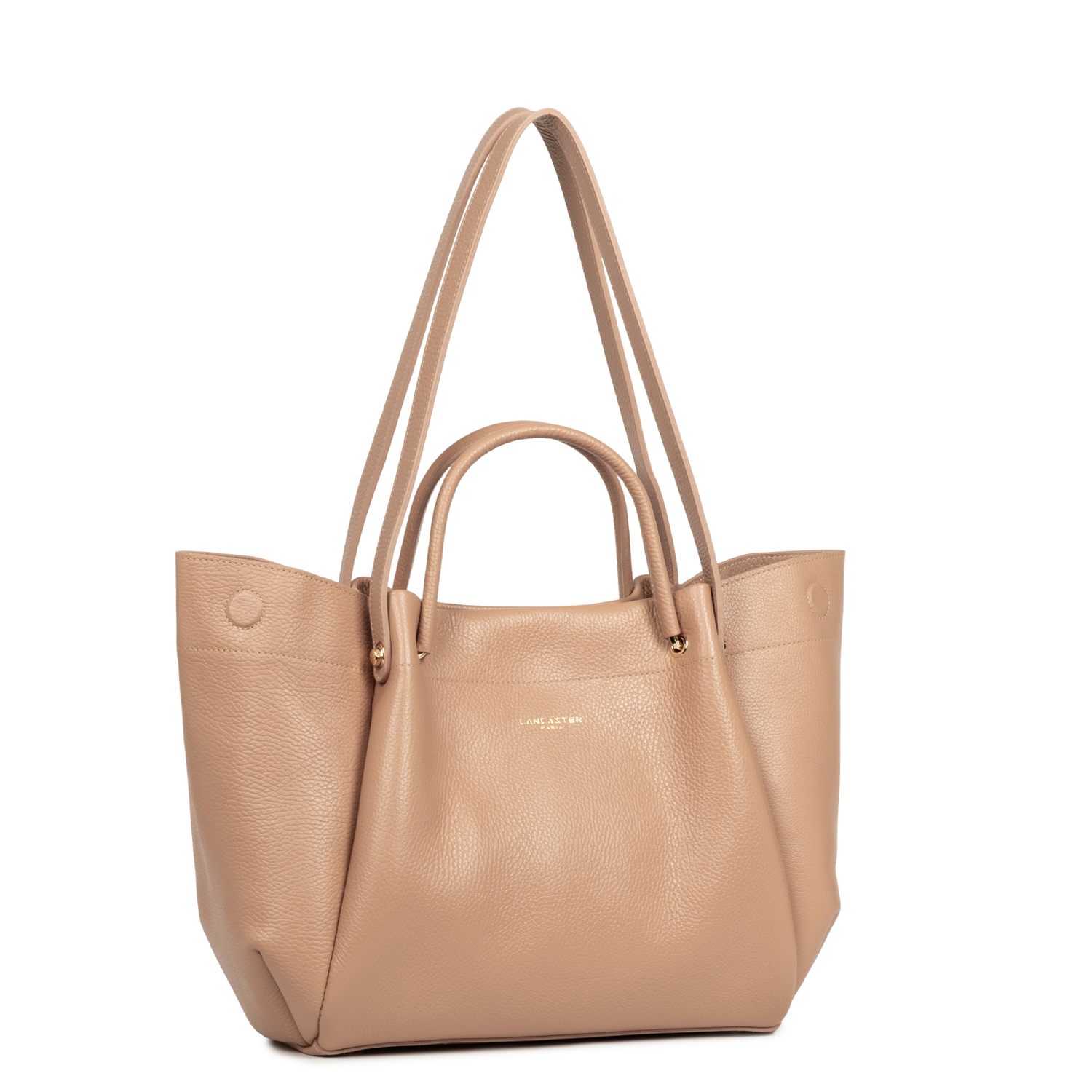 très grand sac cabas épaule - foulonné double louisa 