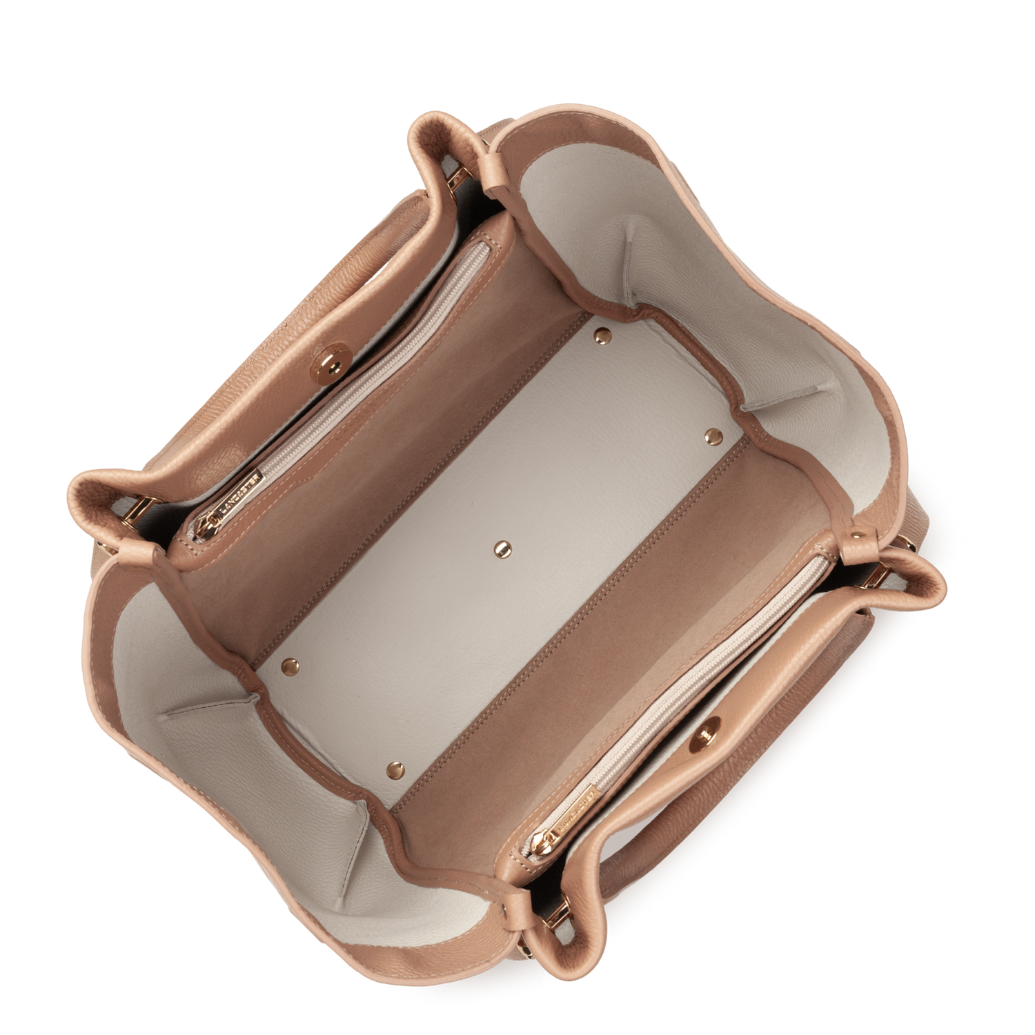 très grand sac cabas épaule - foulonné double louisa 