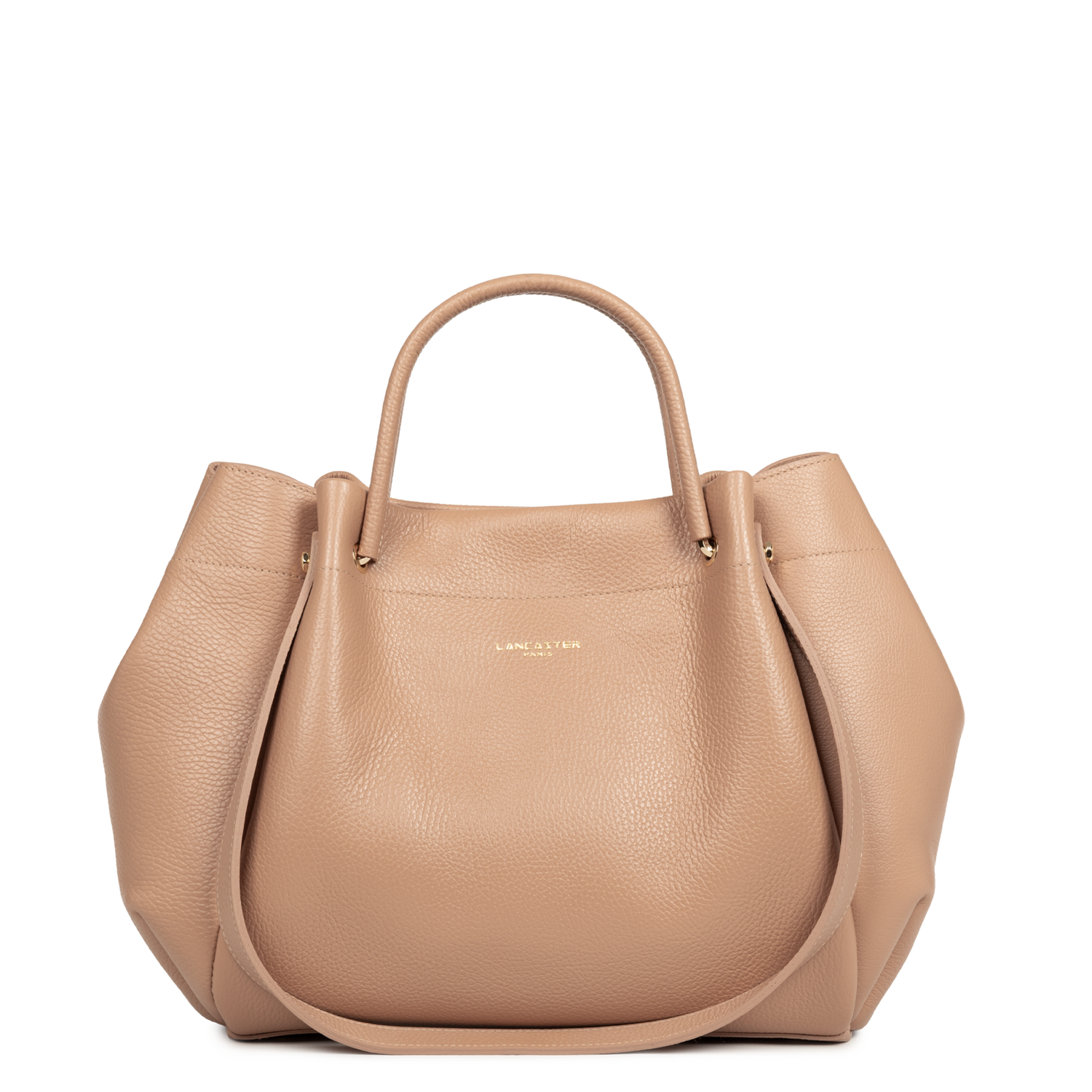 très grand sac cabas épaule - foulonné double louisa 