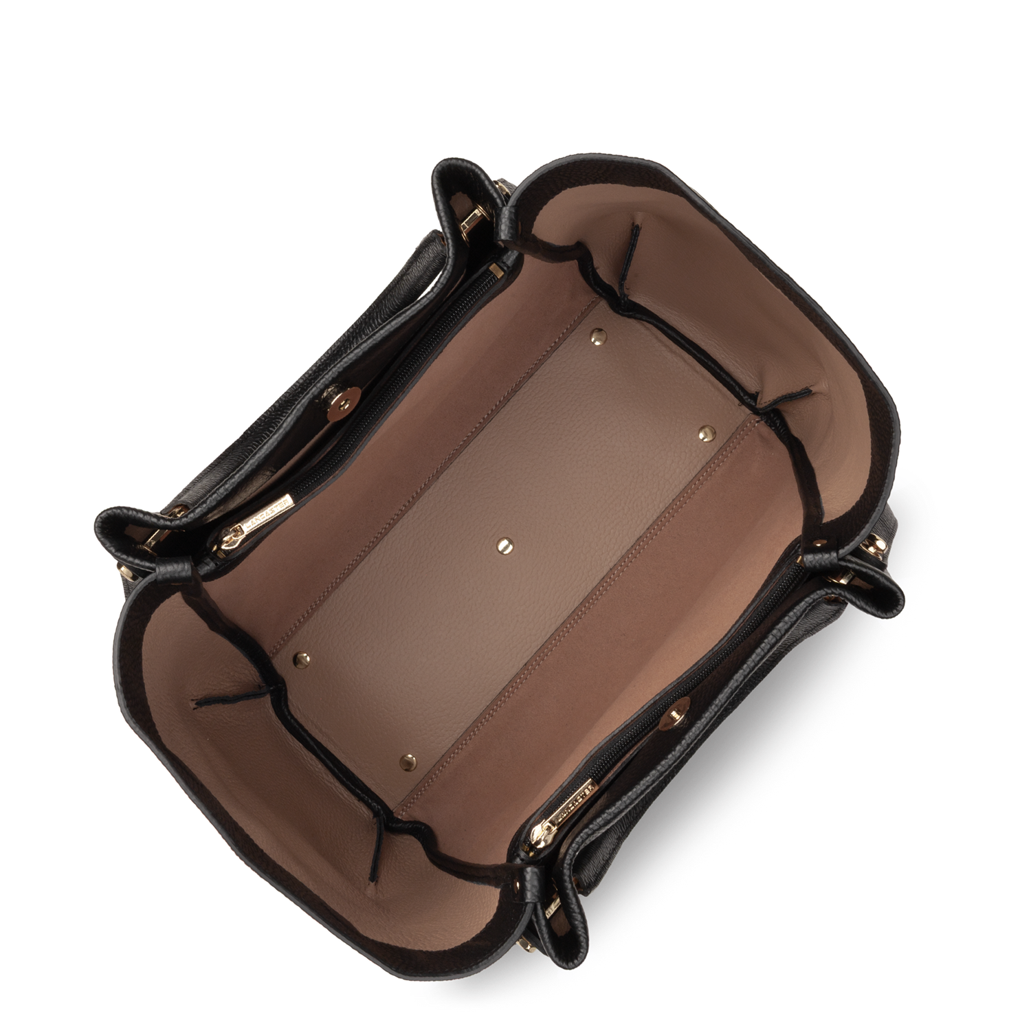 très grand sac cabas épaule - foulonné double louisa 