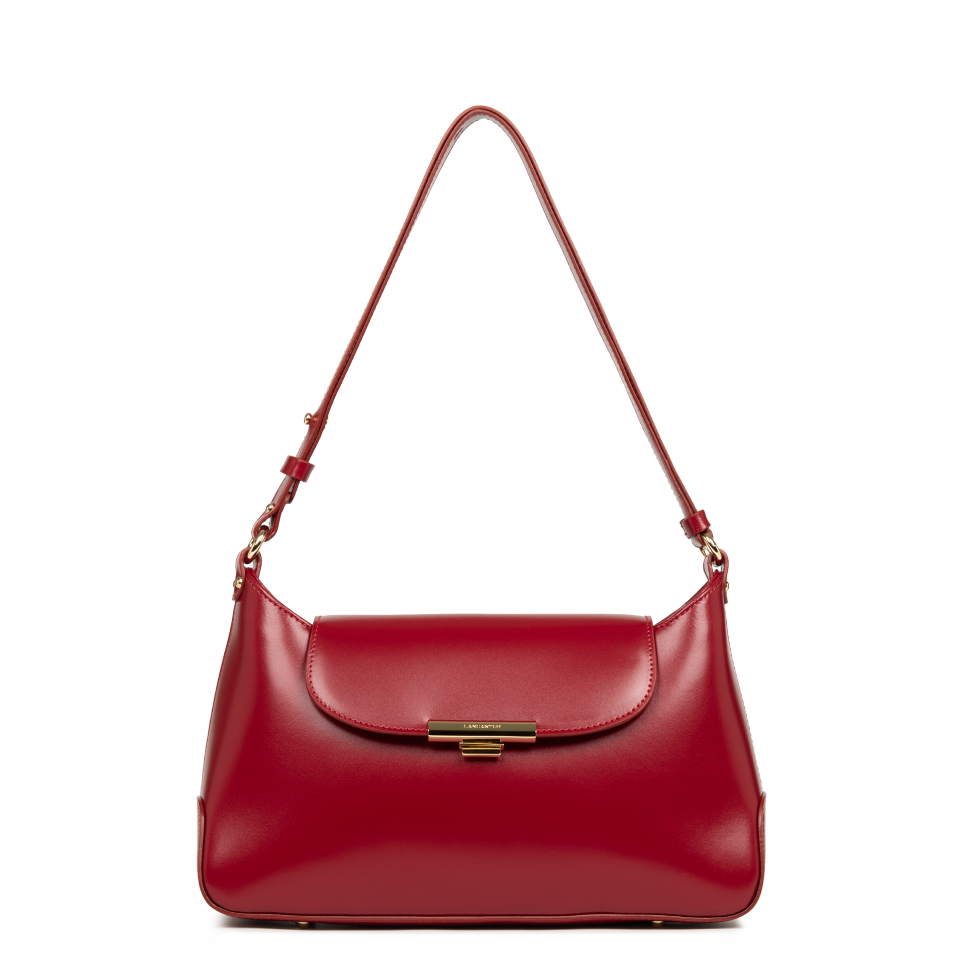 Large shoulder bag Suave Evenly Carmin