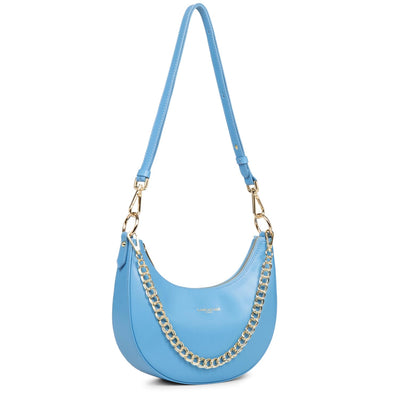 petit sac besace - paris aimy #couleur_bleu-atoll