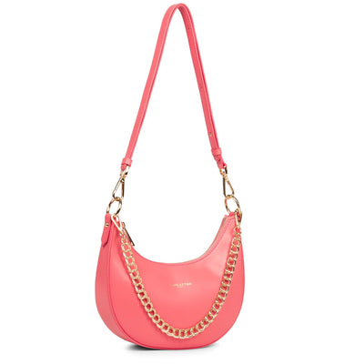 petit sac besace - paris aimy #couleur_rose-bonbon