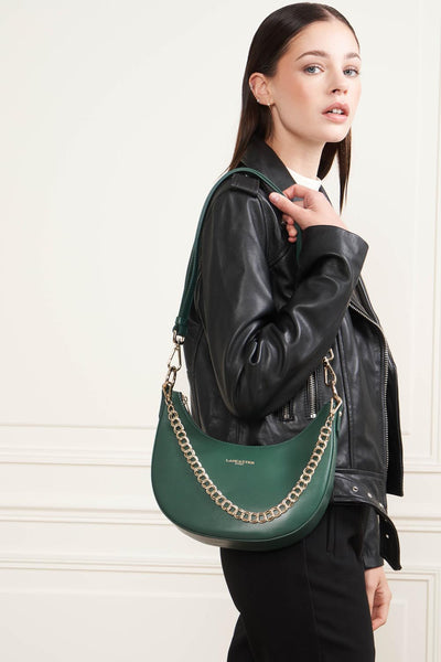 petit sac besace - paris aimy #couleur_vert-fonc