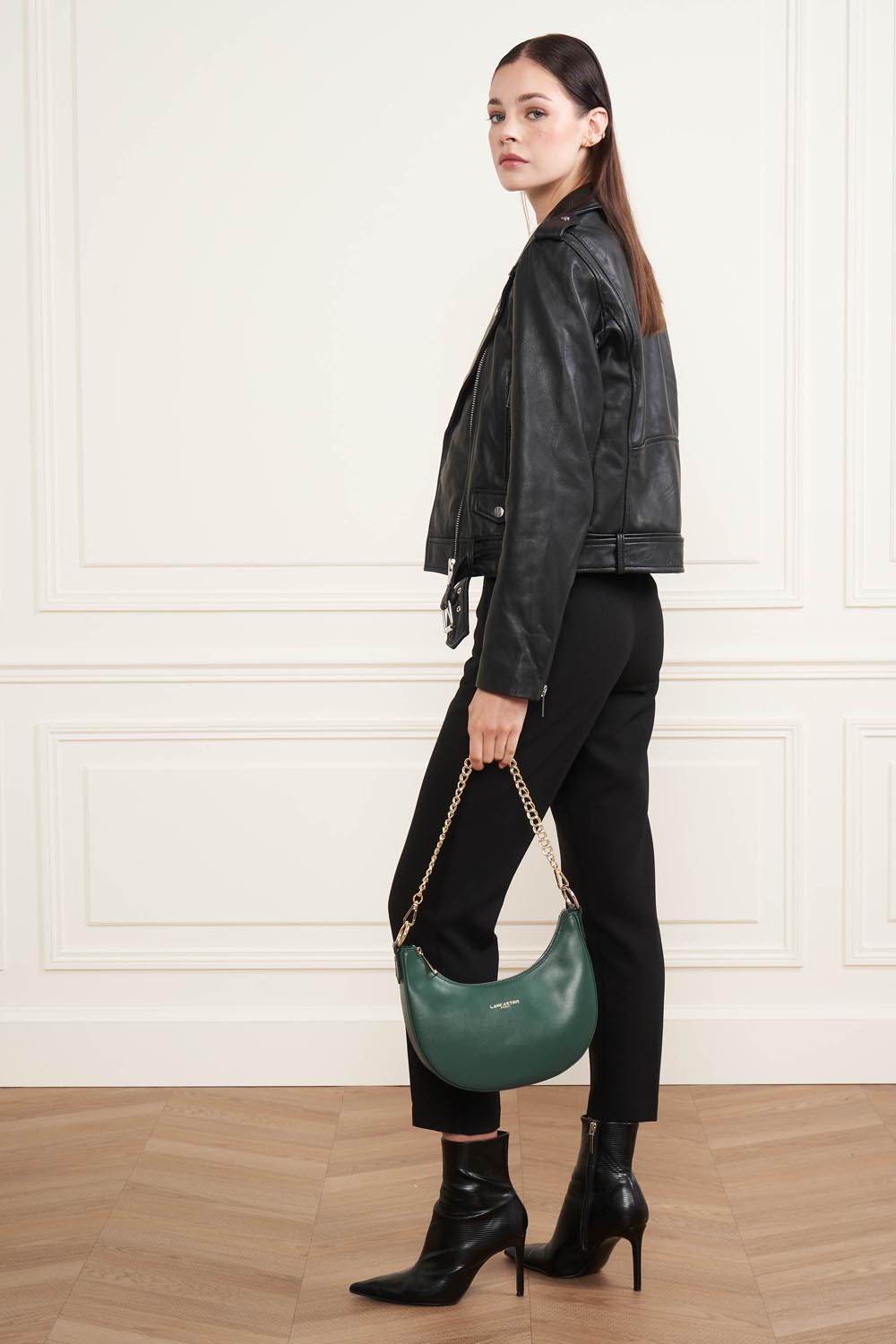 petit sac besace - paris aimy #couleur_vert-fonc