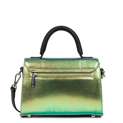 petit sac à main - exotic trinity #couleur_vert-camlon