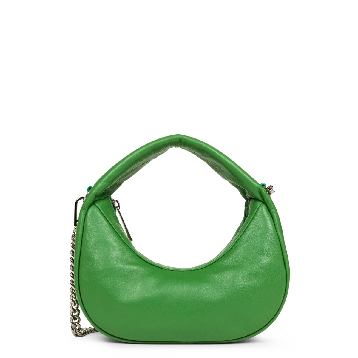 Sac Hobo LANCASTER Noholita Day En Cuir Vachette - Fabriqué En Italie, 25x12x6 Cm
