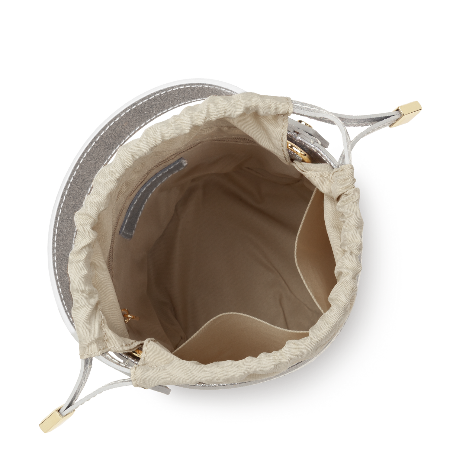 petit sac seau - cannage rotin 