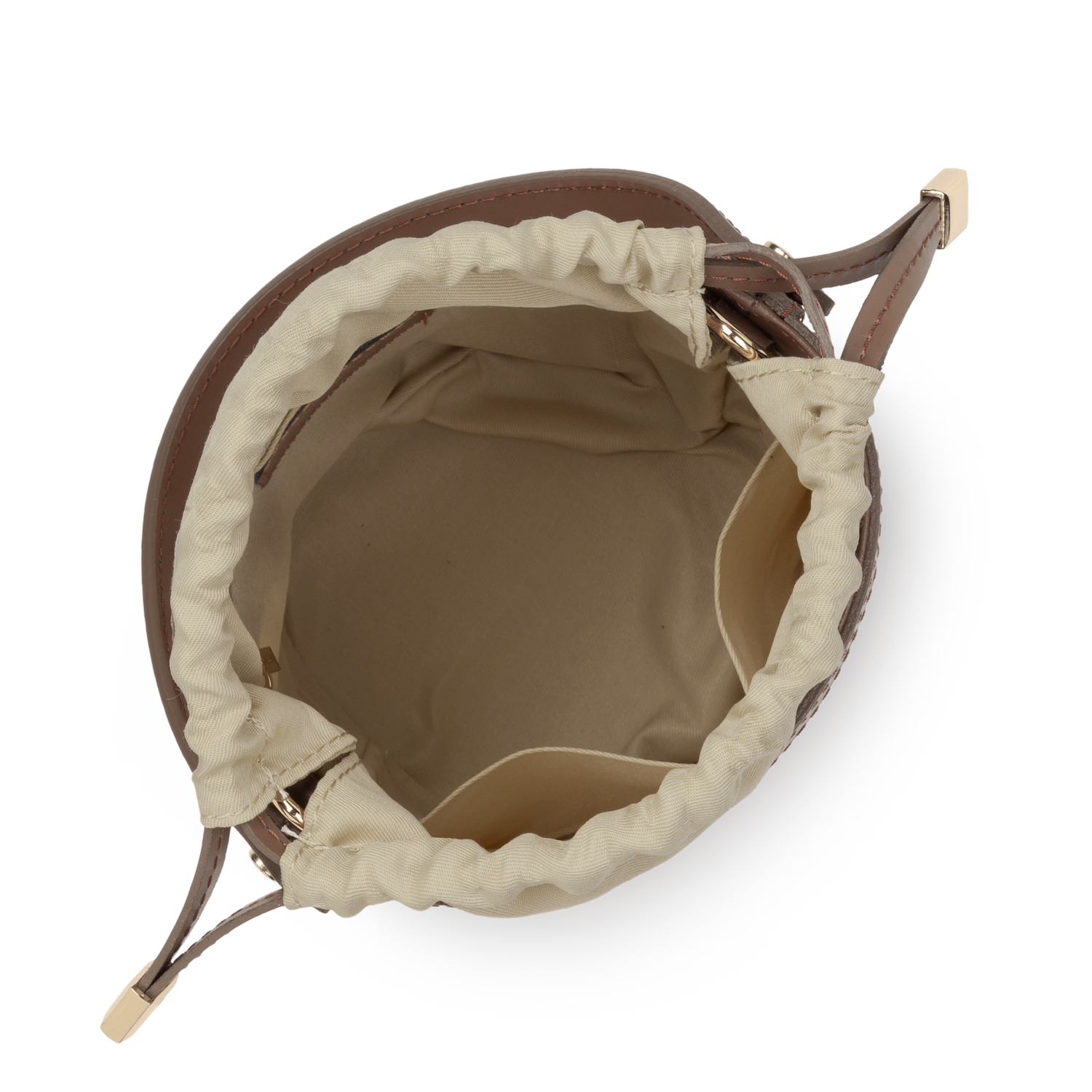 petit sac seau - cannage rotin 