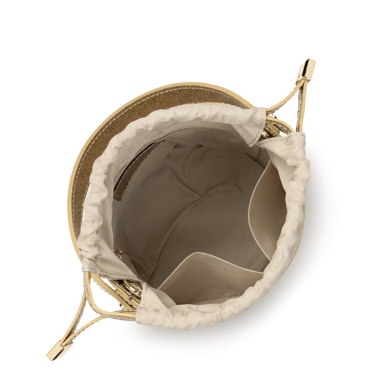 petit sac seau - cannage rotin 