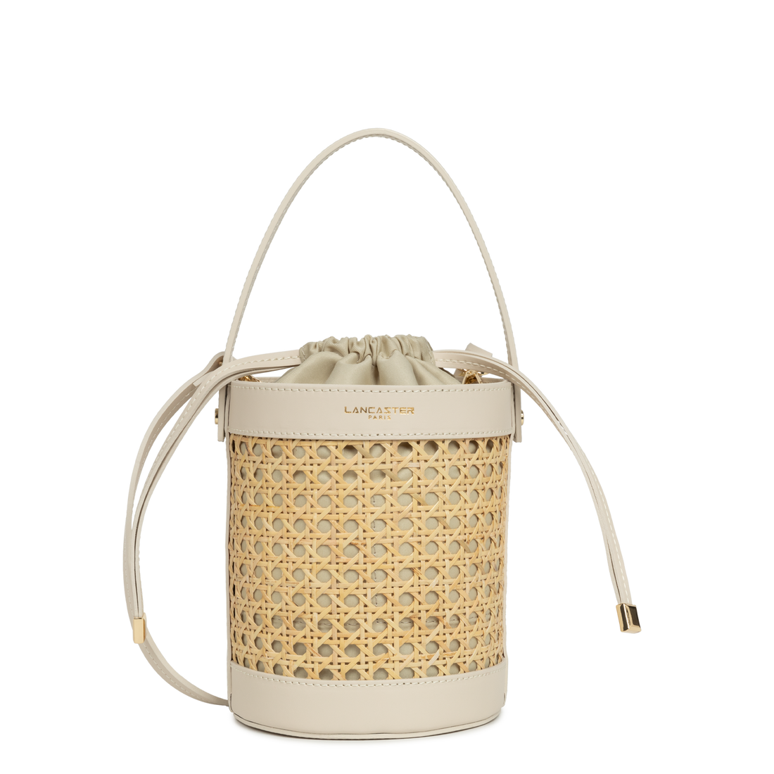 sac seau - cannage rotin 