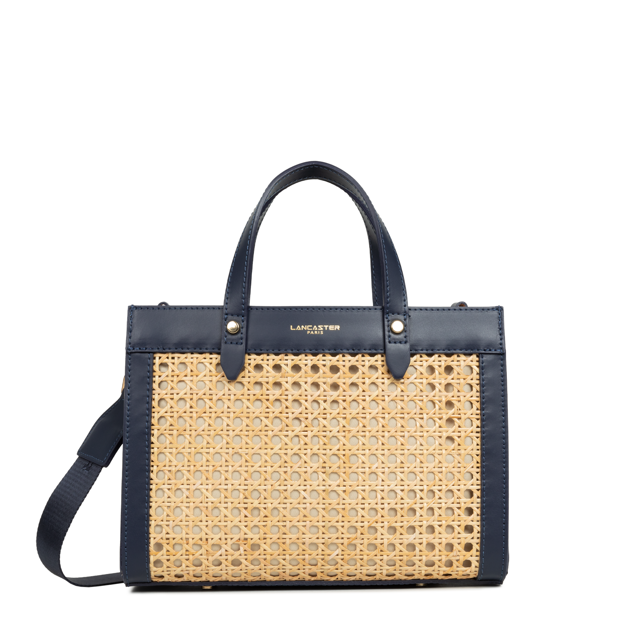 petit sac cabas main - cannage rotin 