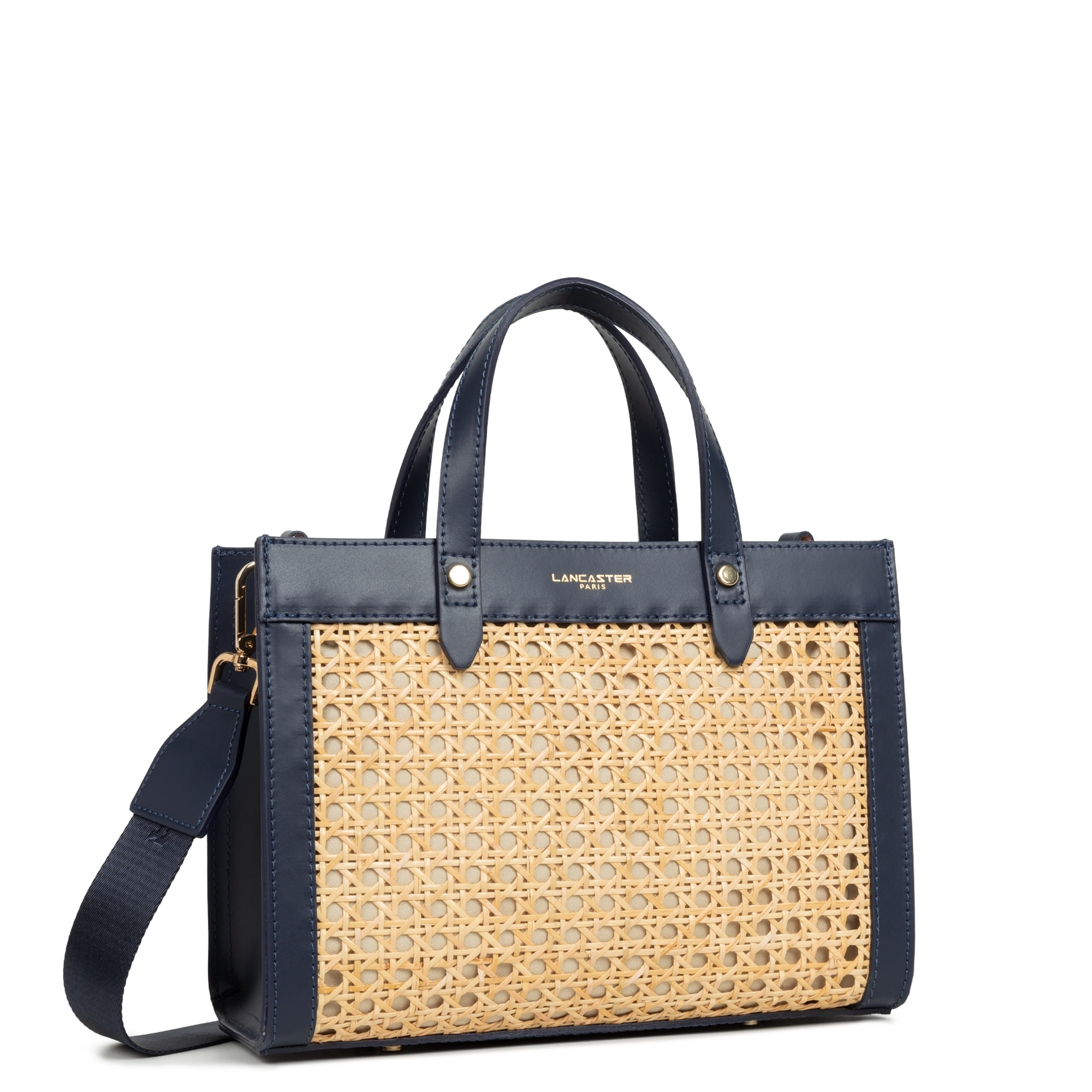 petit sac cabas main - cannage rotin 