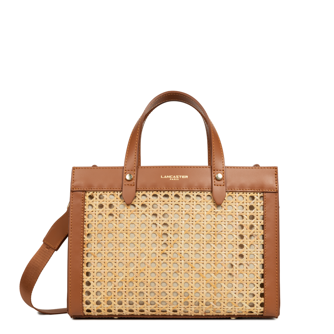 petit sac cabas main - cannage rotin 