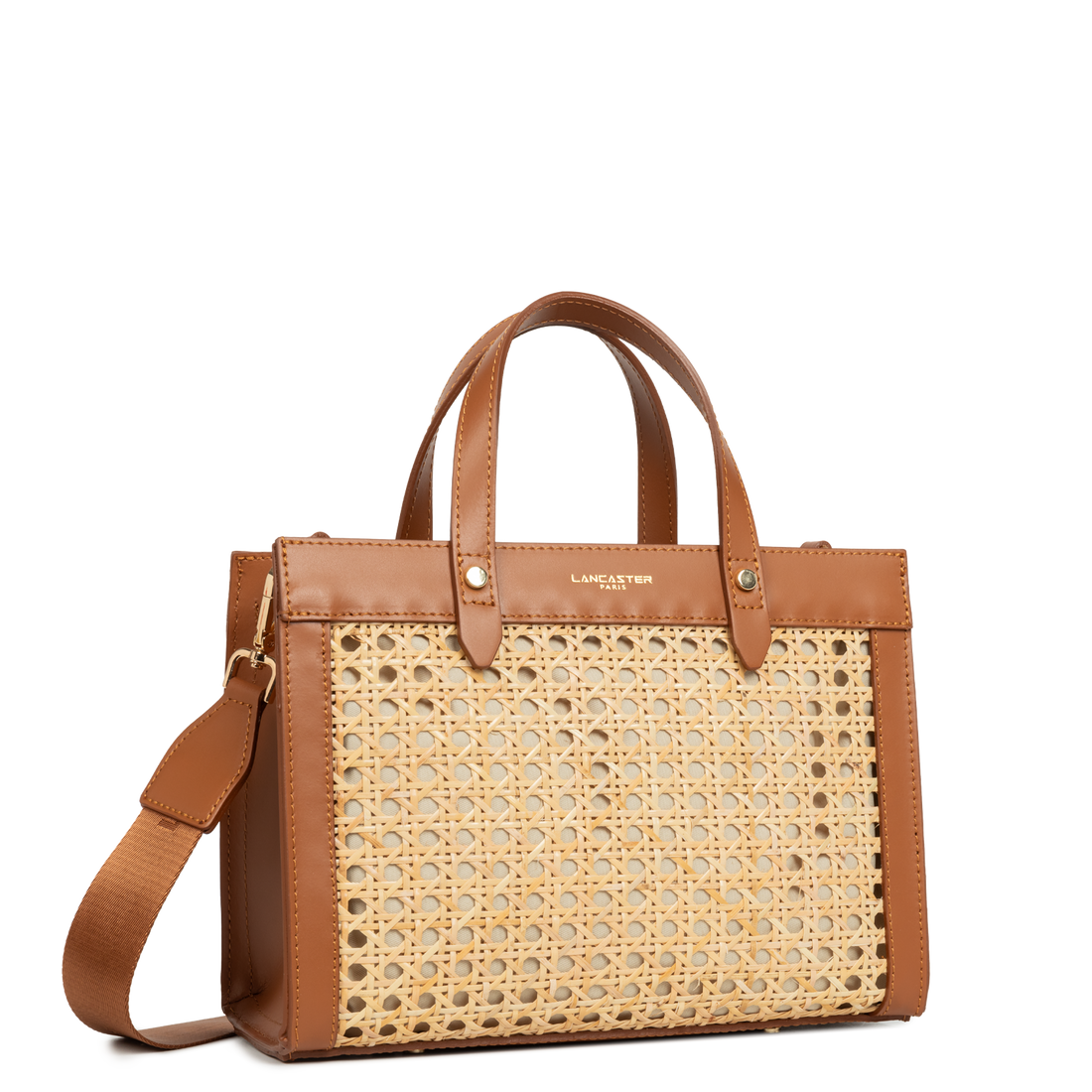 petit sac cabas main - cannage rotin 