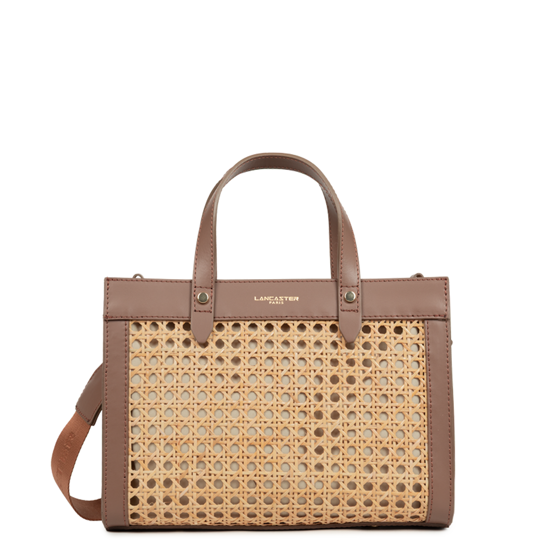 petit sac cabas main - cannage rotin 