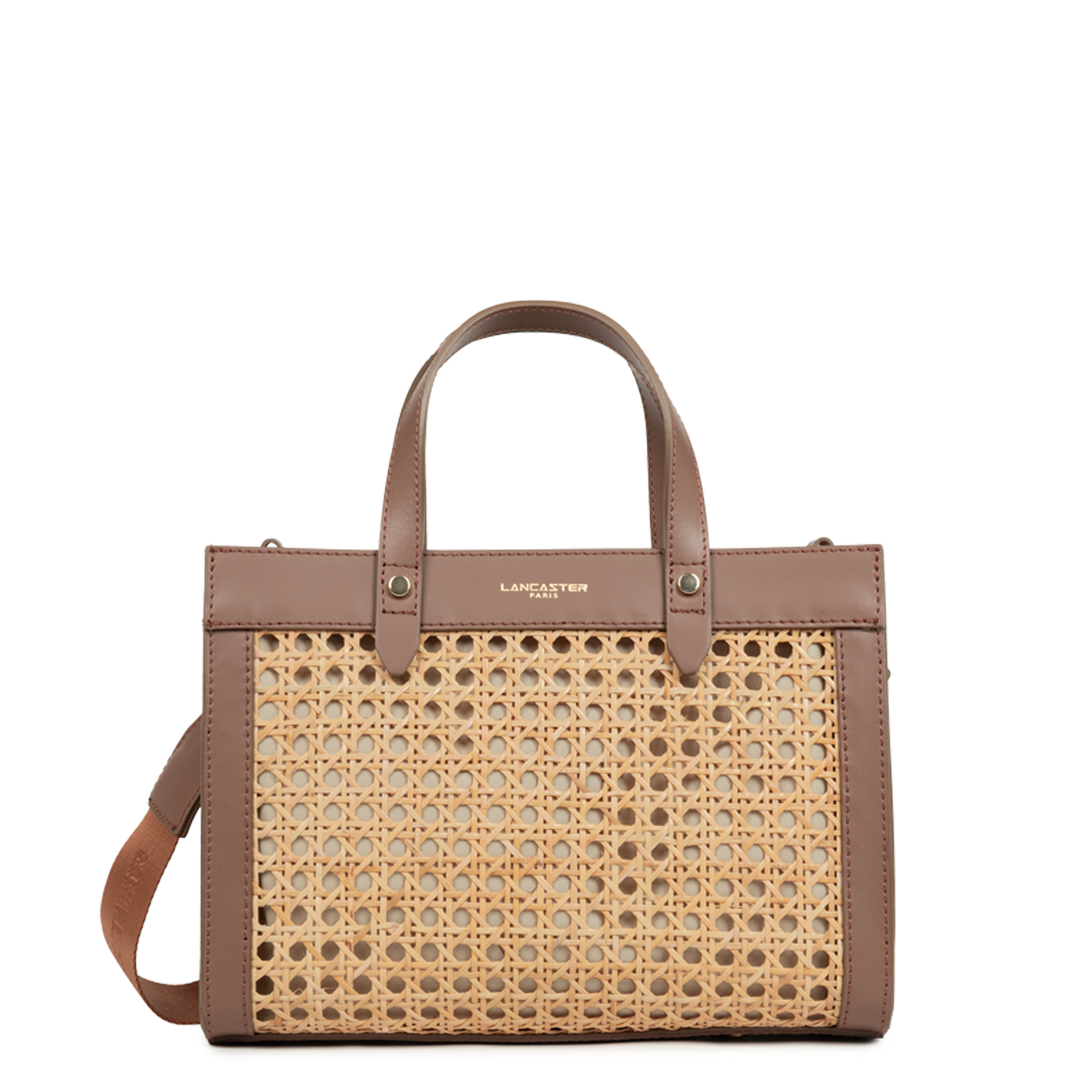 petit sac cabas main - cannage rotin 