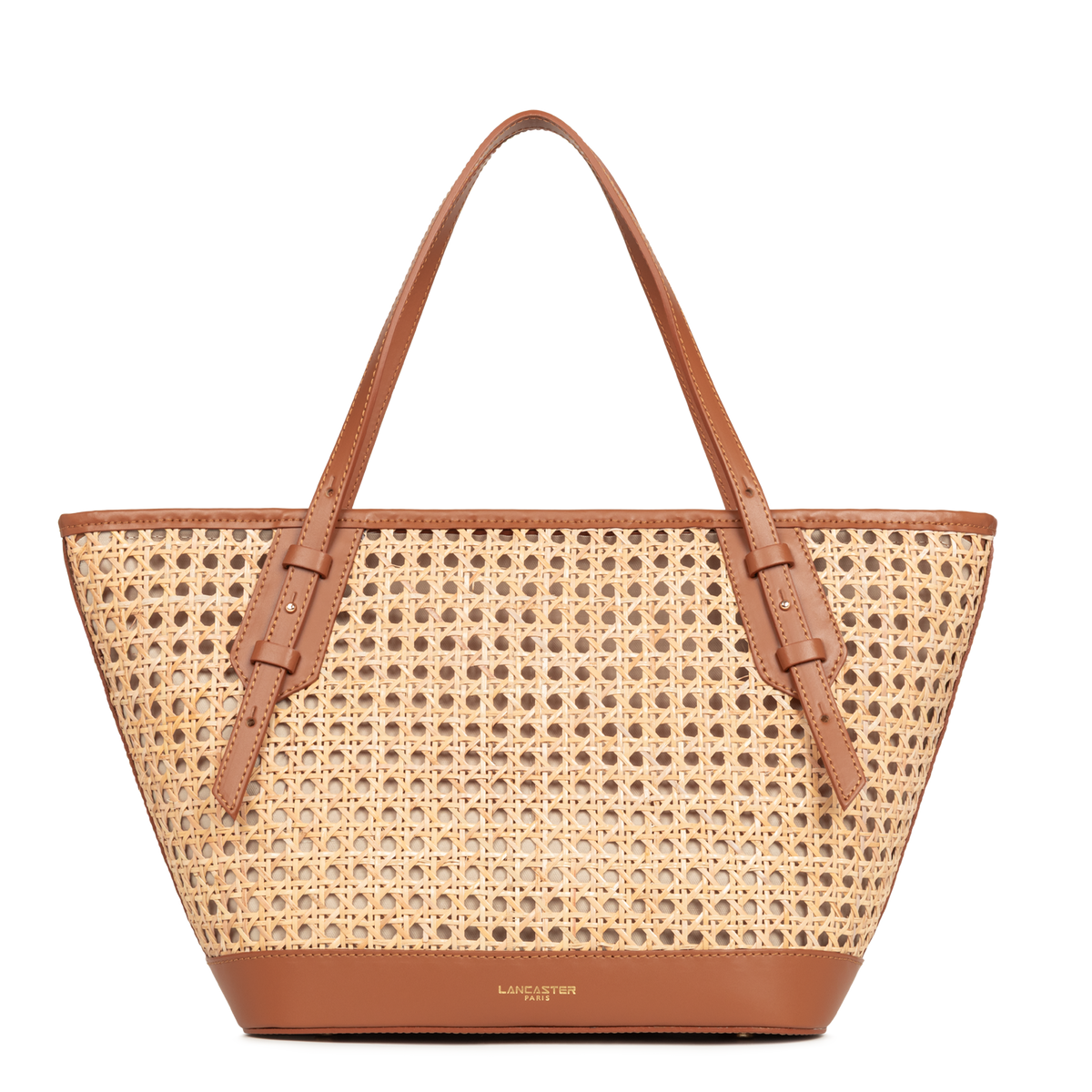 grand sac cabas épaule - cannage rotin 