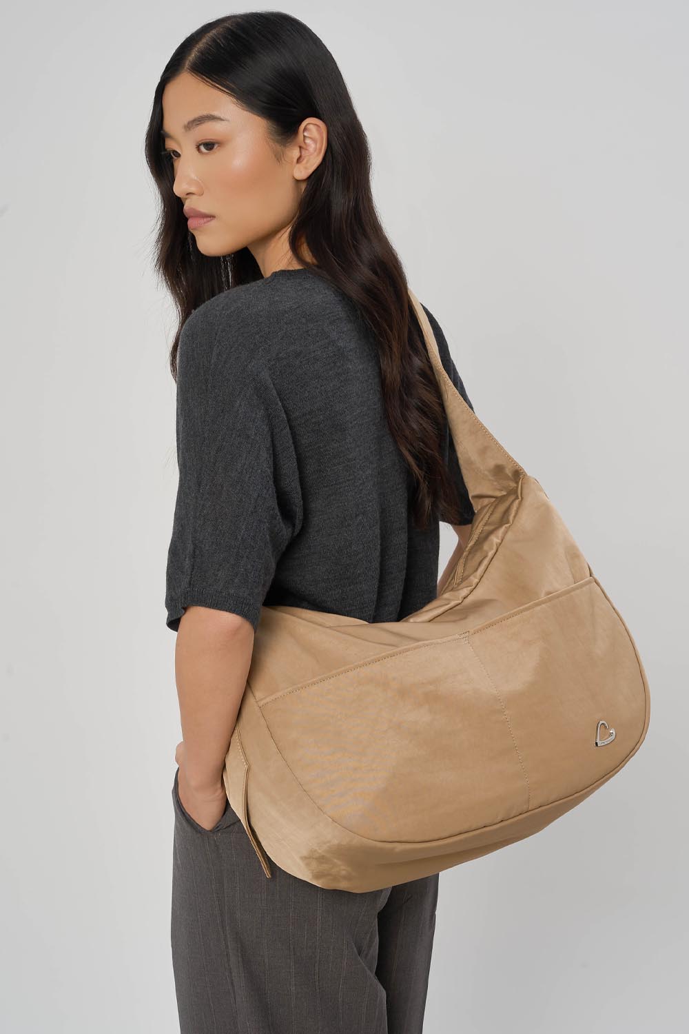 très grand sac besace - basic love 