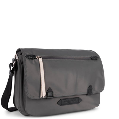 sac gibecière - basic sport #couleur_gris-noir