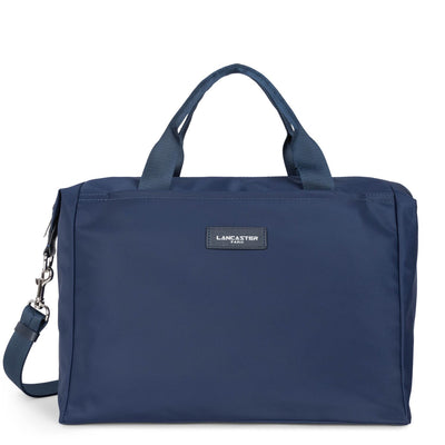 grand sac cabas épaule - basic vita #couleur_bleu-fonc