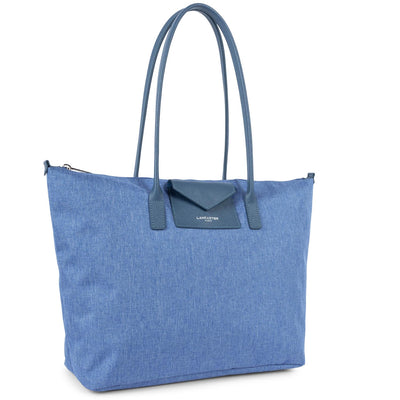 grand sac cabas épaule - smart kba #couleur_bleu-stone