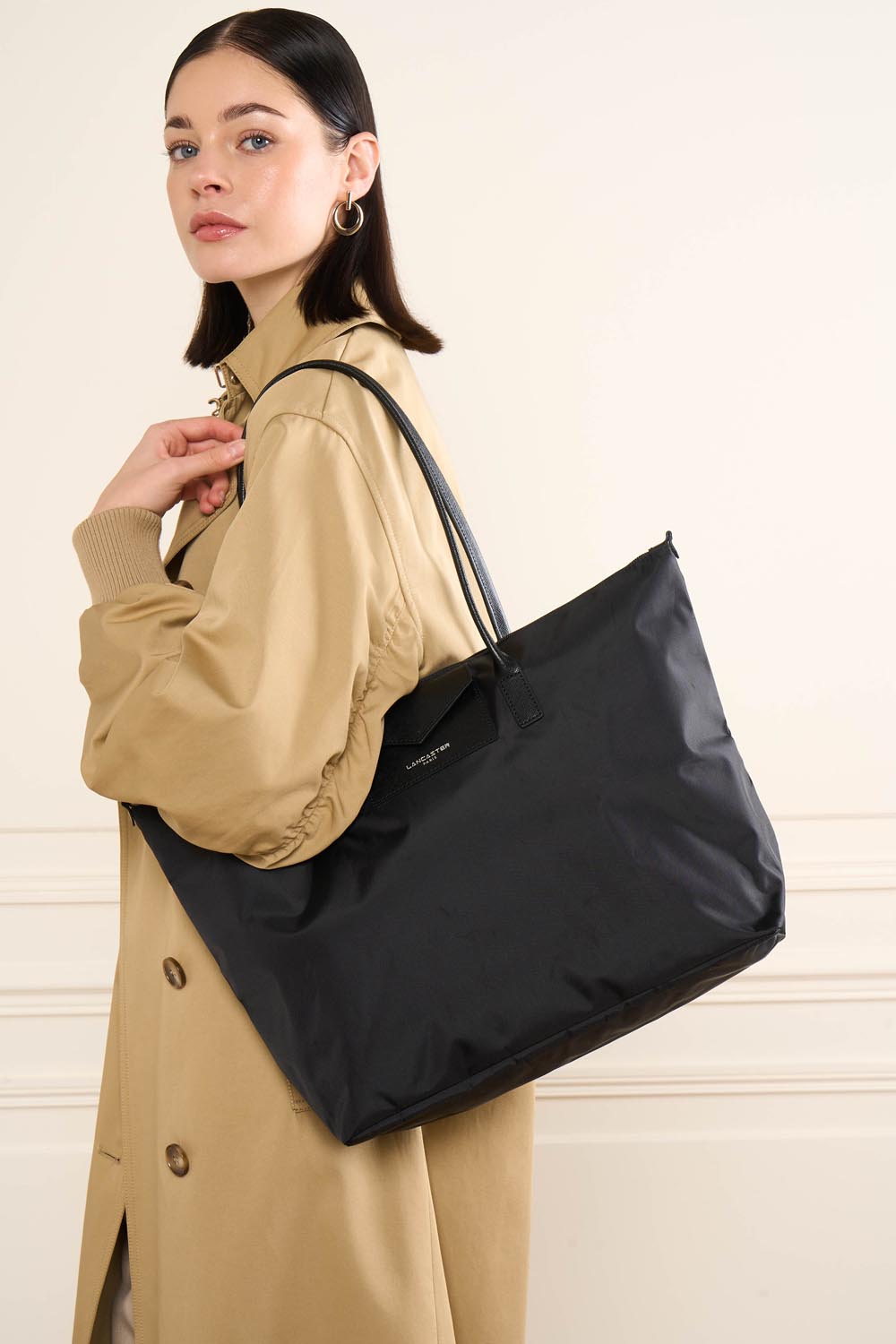 Lancaster Smart, Bolso Unisex Adultos, Noir, Talla única
