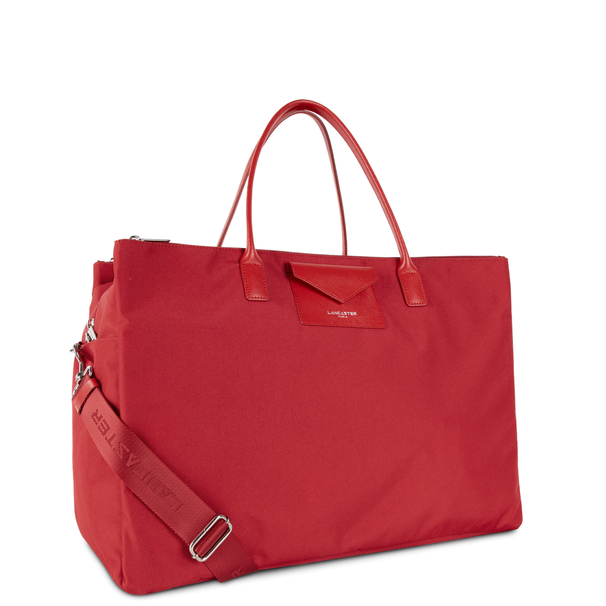 Sac shopper - LANCASTER - Smart KBA - Noir - Bandoulière réglable Sac shopper - LANCASTER - Smart KBA - Noir - Bandoulière réglable