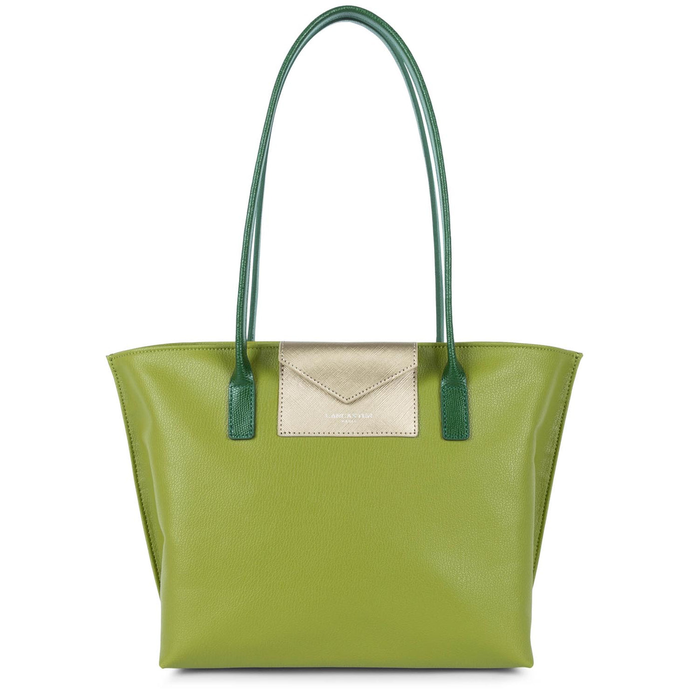 sac cabas épaule - maya #couleur_olive-fusil-vert-fonc
