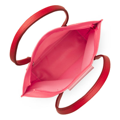 sac cabas épaule - maya #couleur_rose-fonc-rose-rouge