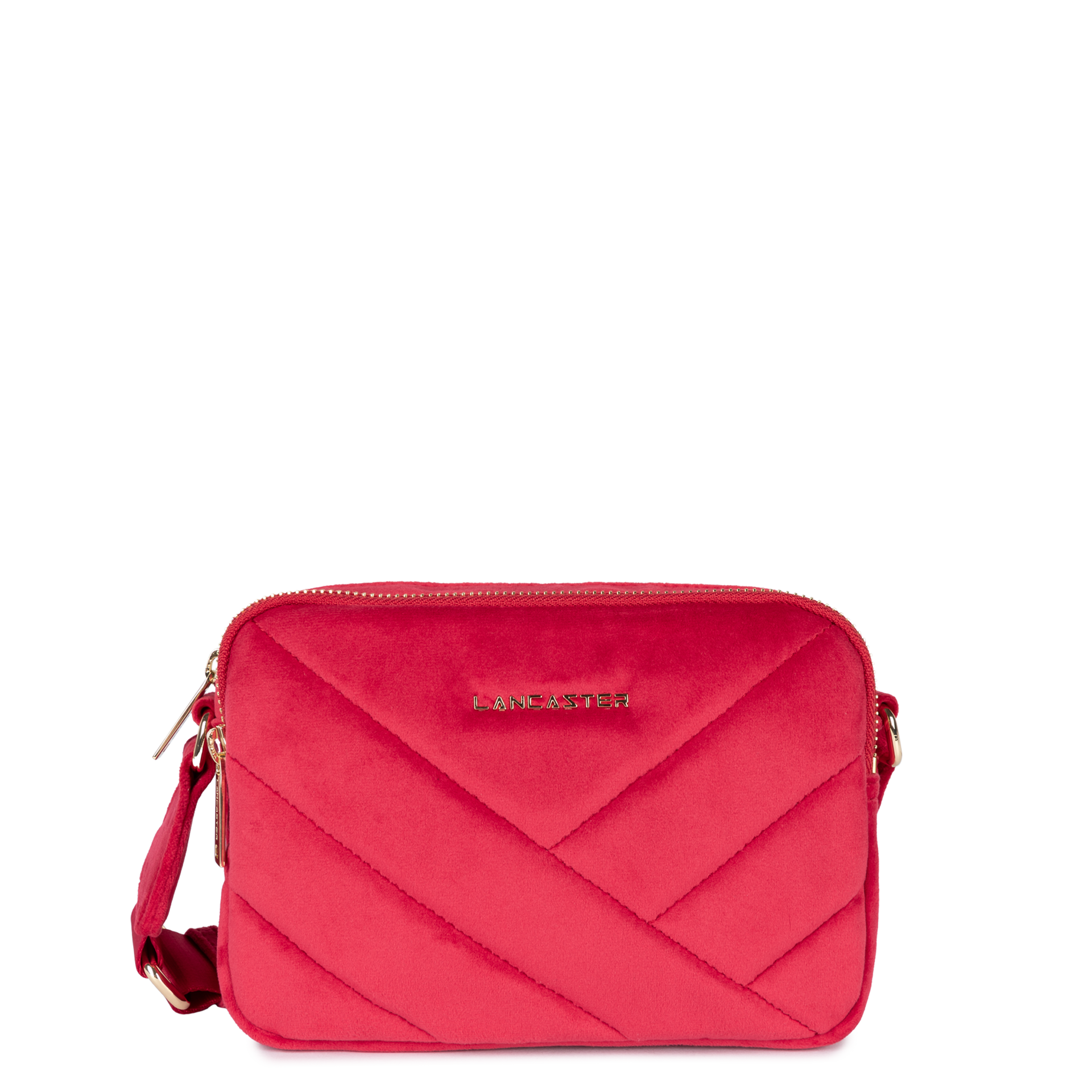 Crossbody bag Velvet Matelasse Lancaster