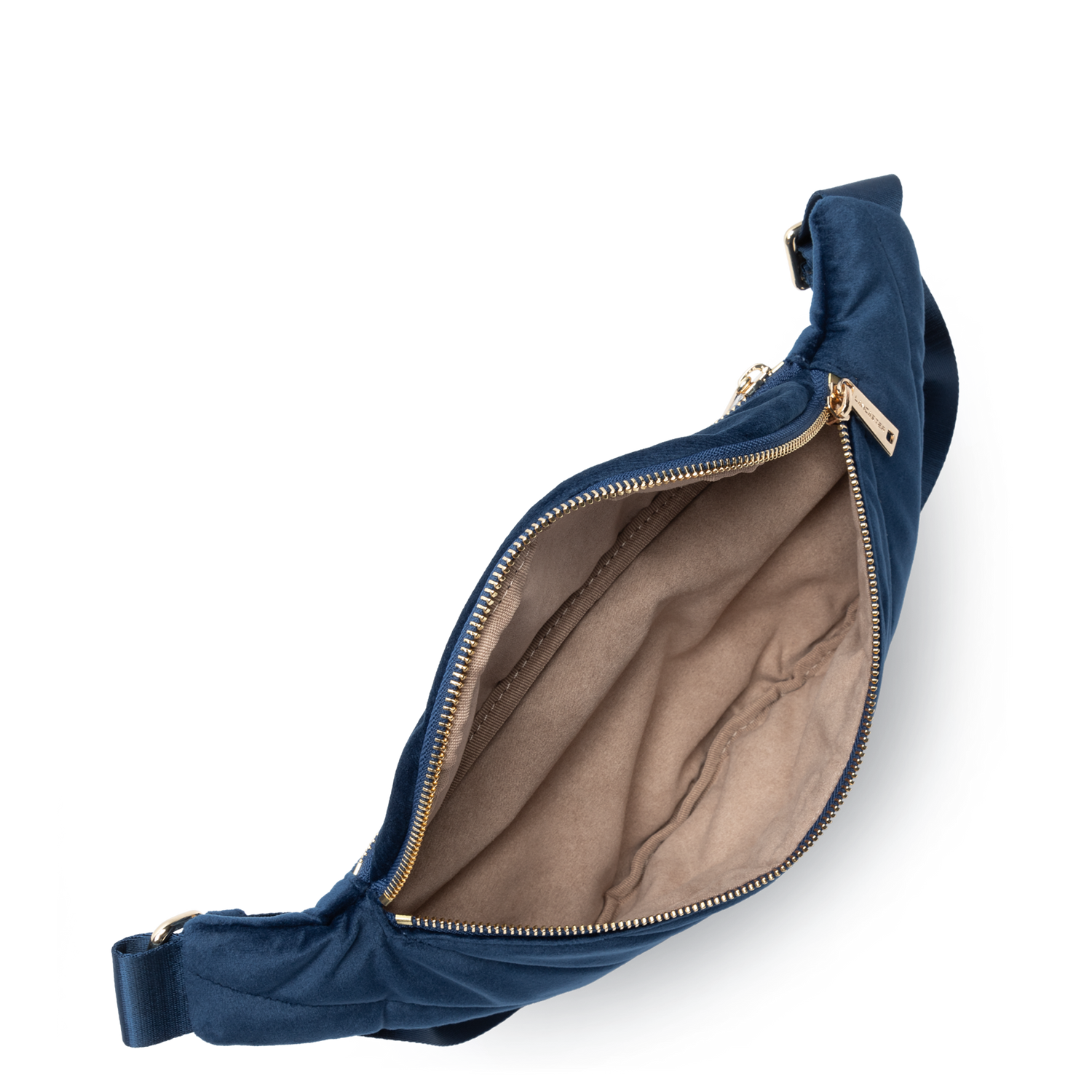 sac banane - velvet matelassé 