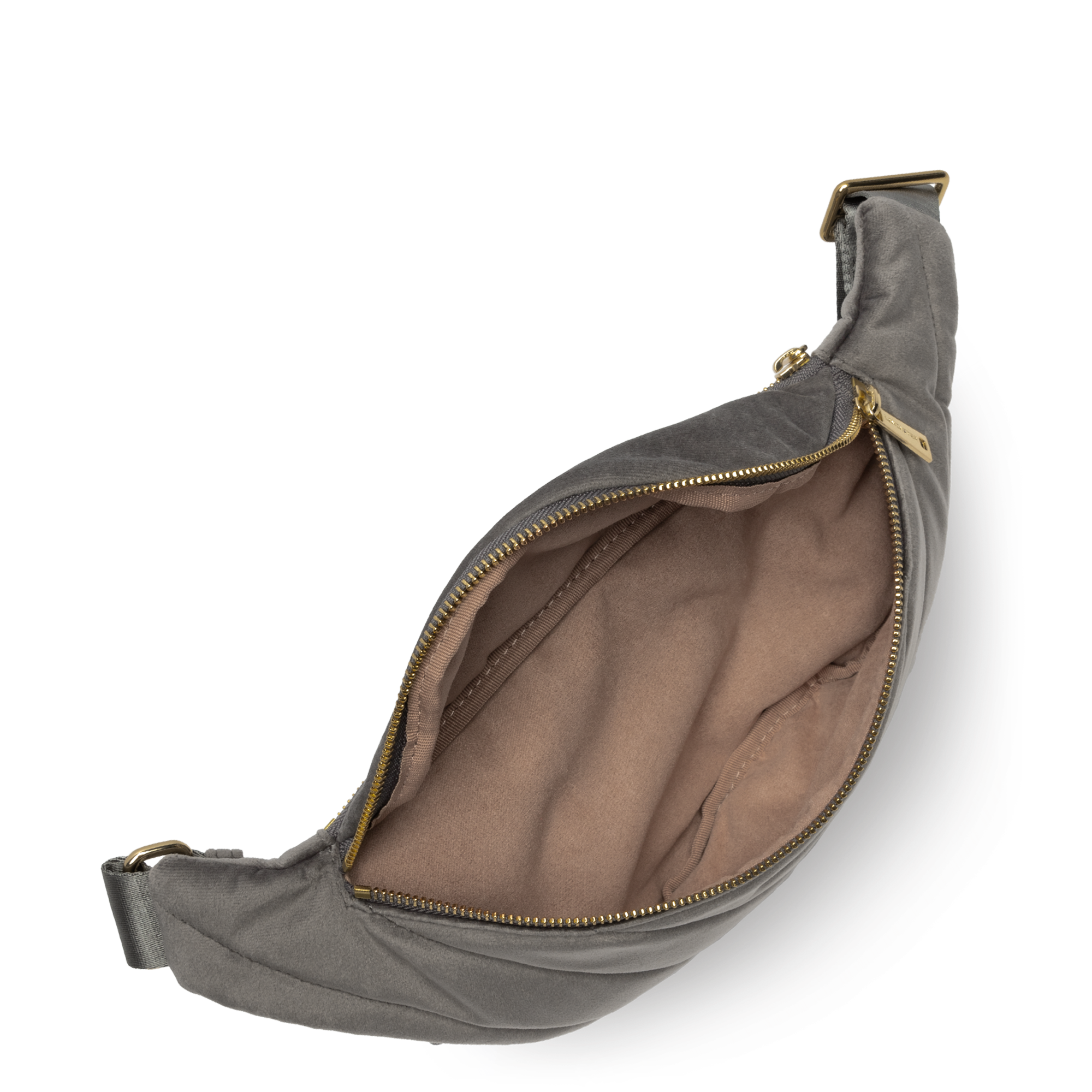 sac banane - velvet matelassé 