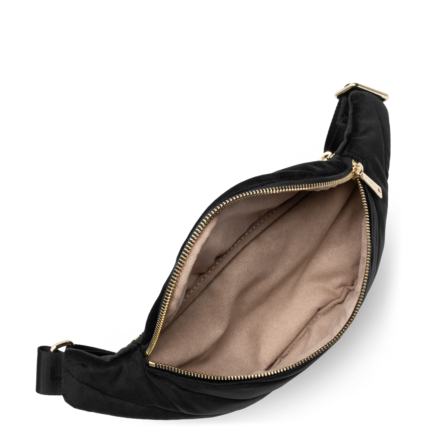 sac banane - velvet matelassé 