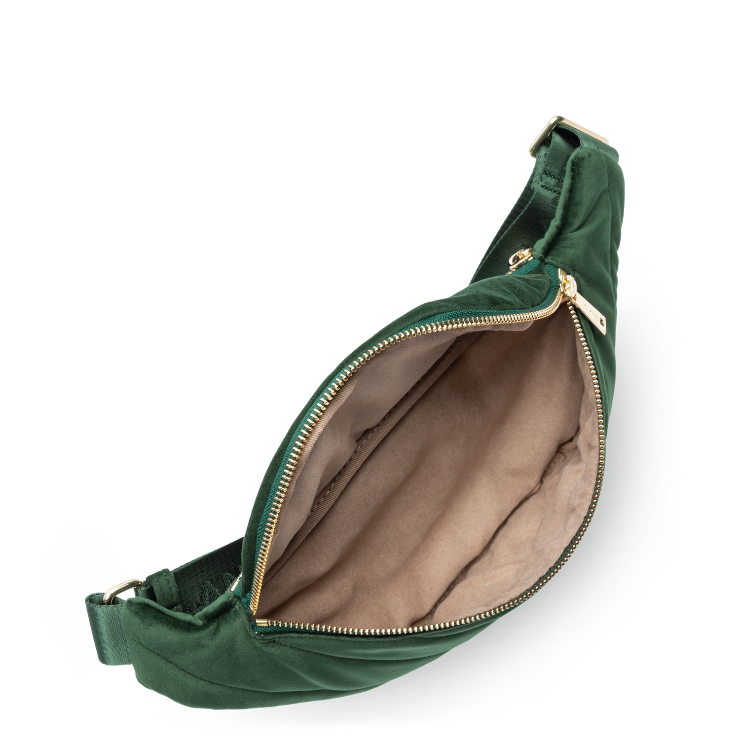 sac banane - velvet matelassé 