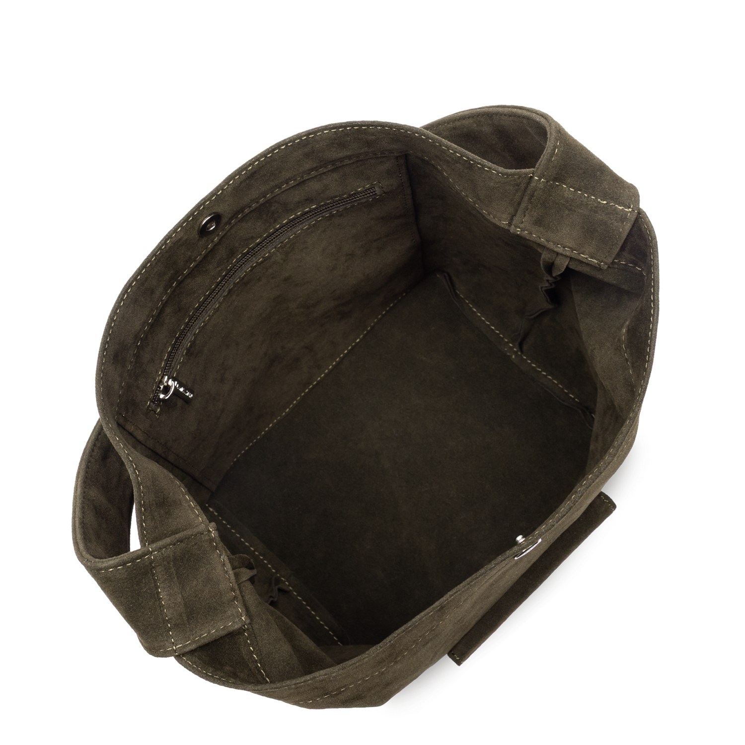 mini sac seau - suédine kba 