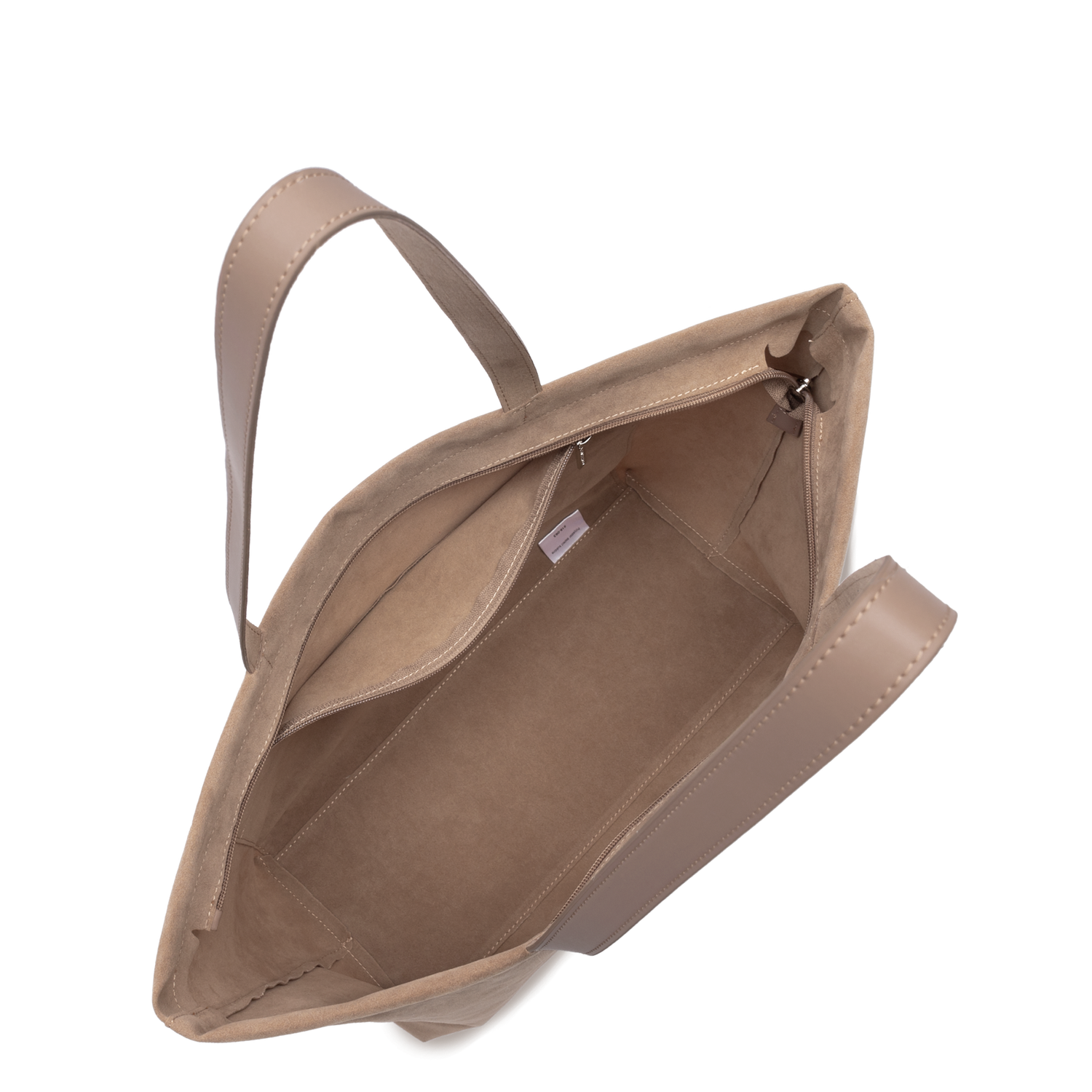 grand sac cabas épaule - suédine kba 