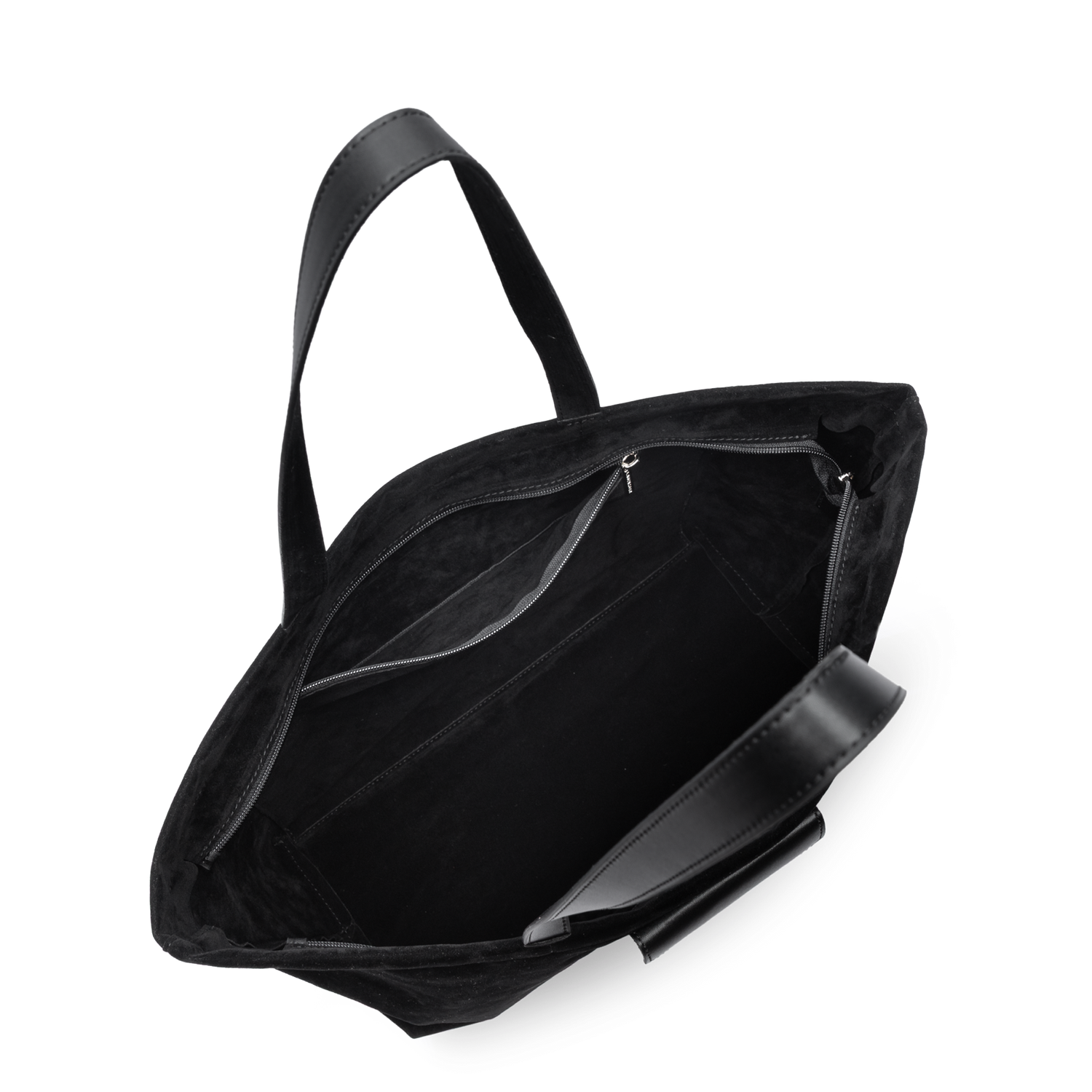 grand sac cabas épaule - suédine kba 