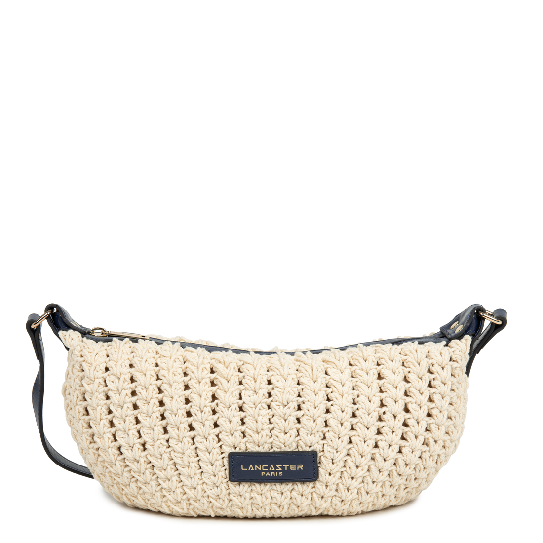 petit sac besace - tressé coton 