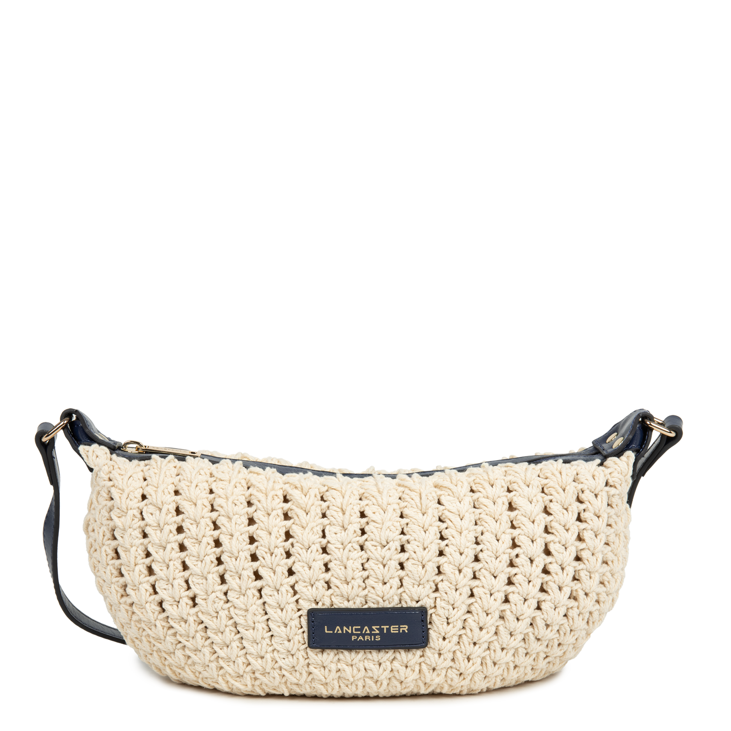 petit sac besace - tressé coton 