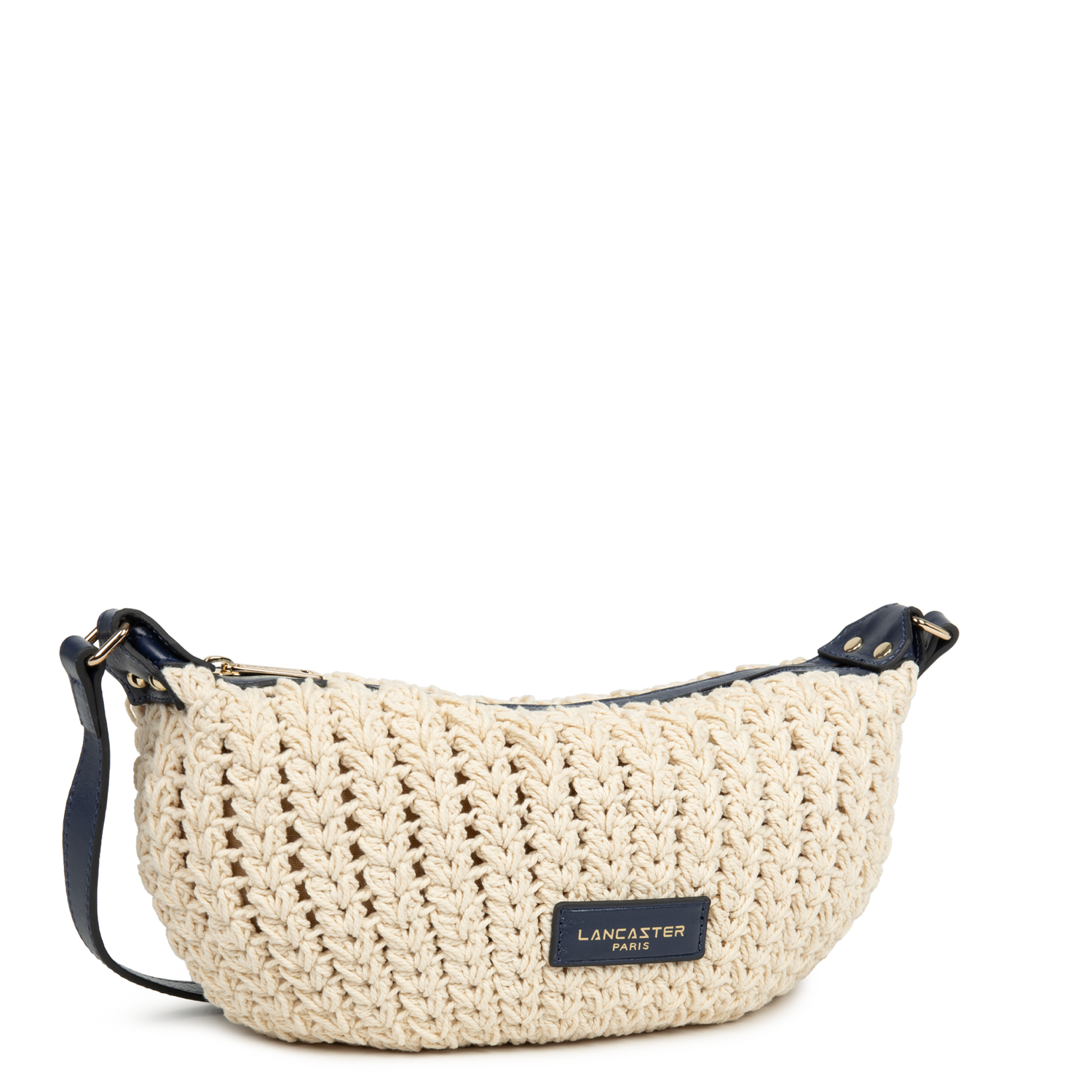 petit sac besace - tressé coton 