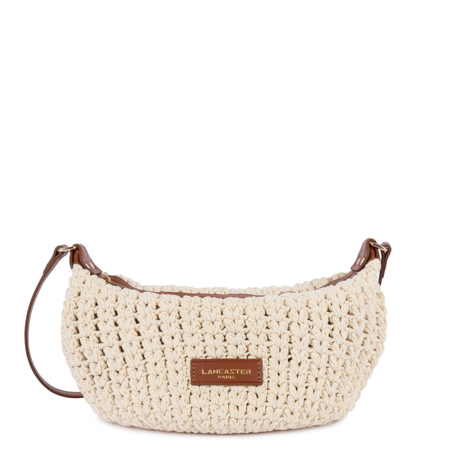 petit sac besace - tressé coton 