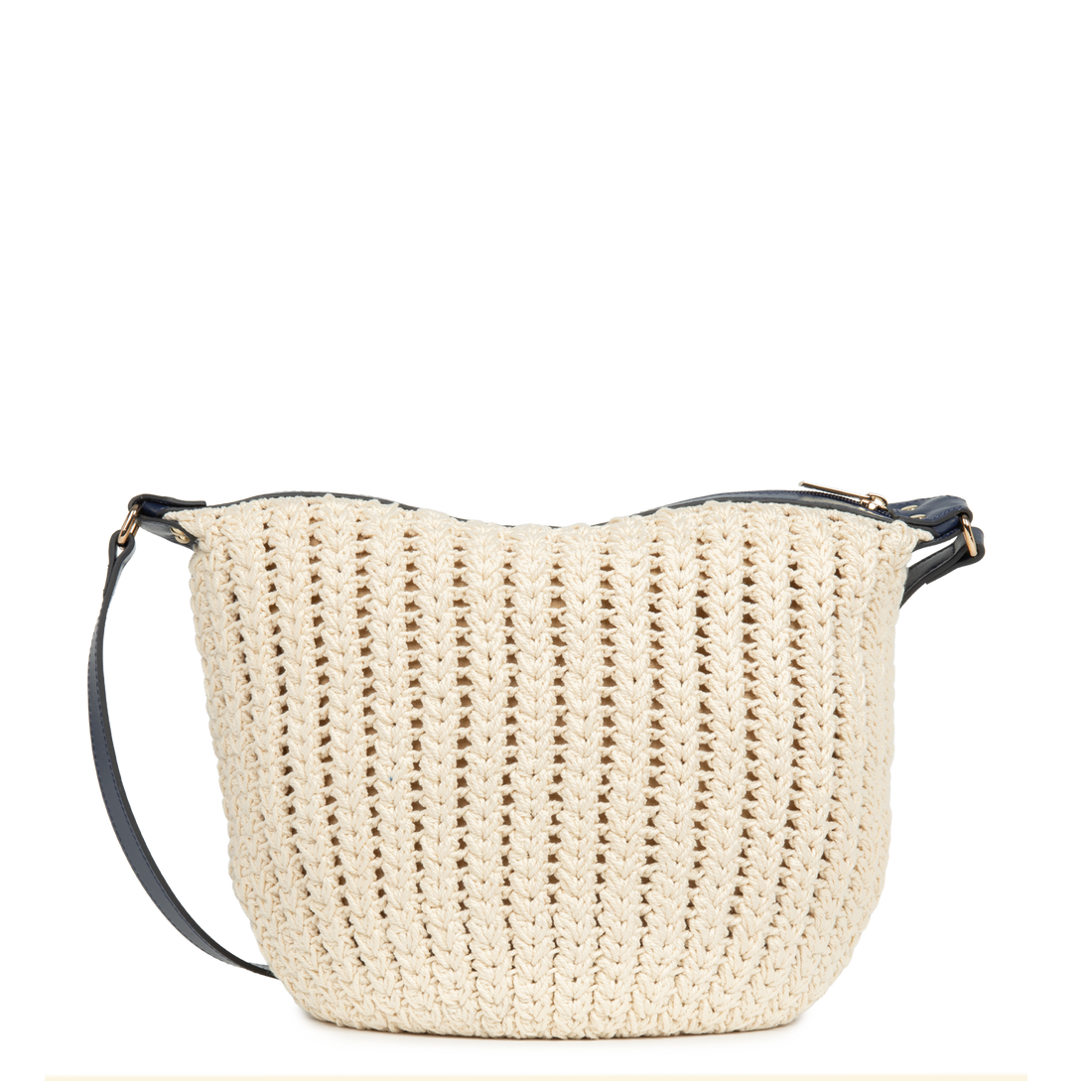 sac besace - tressé coton 
