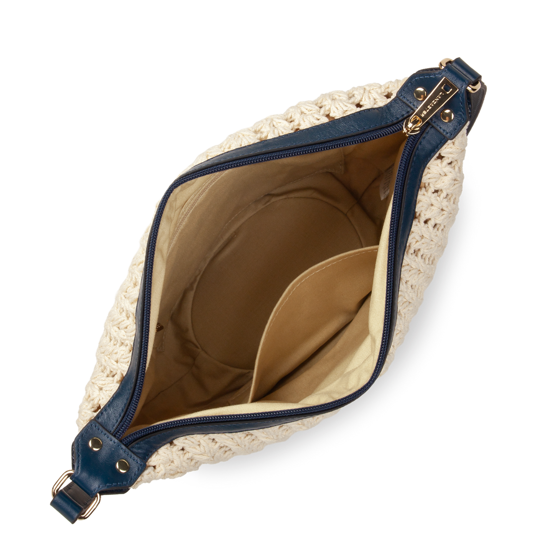 sac besace - tressé coton 