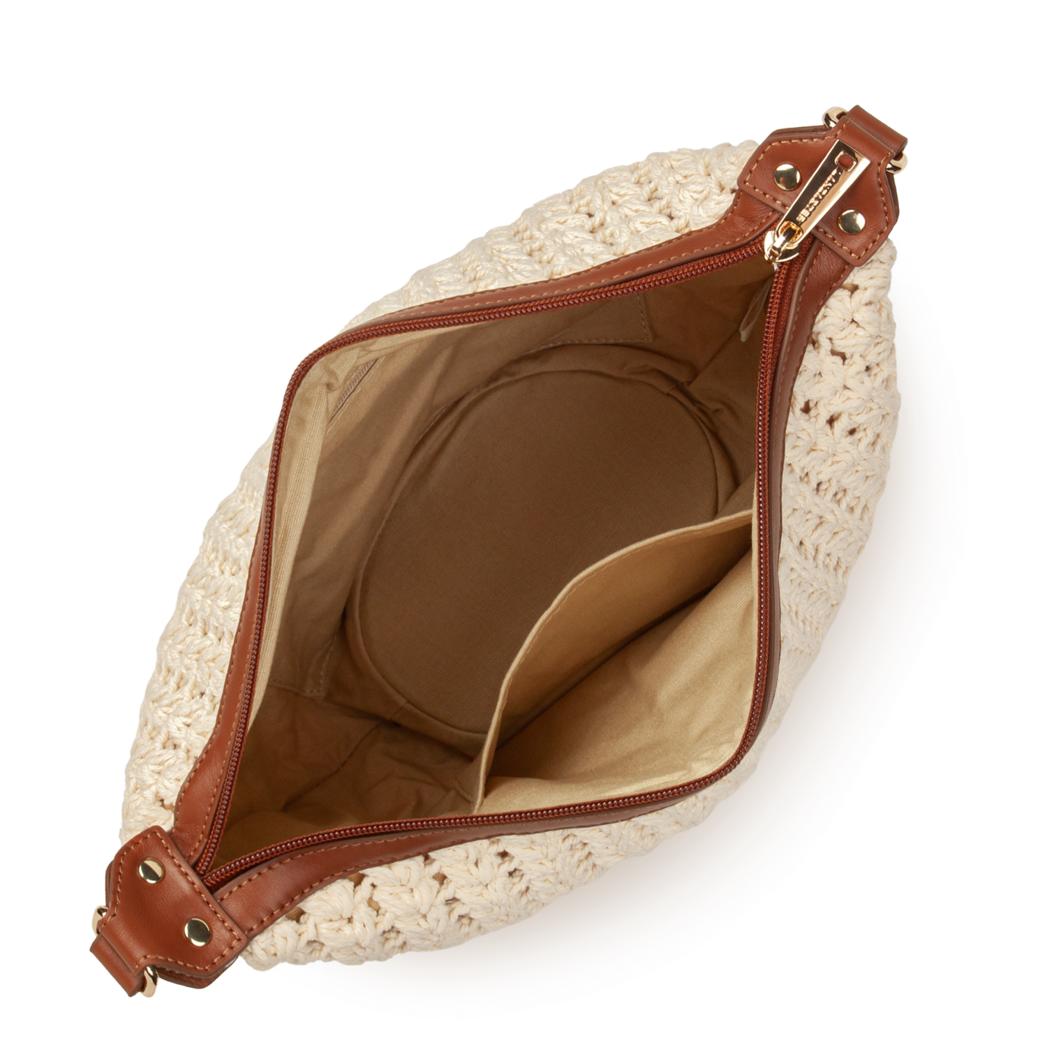 sac besace - tressé coton 