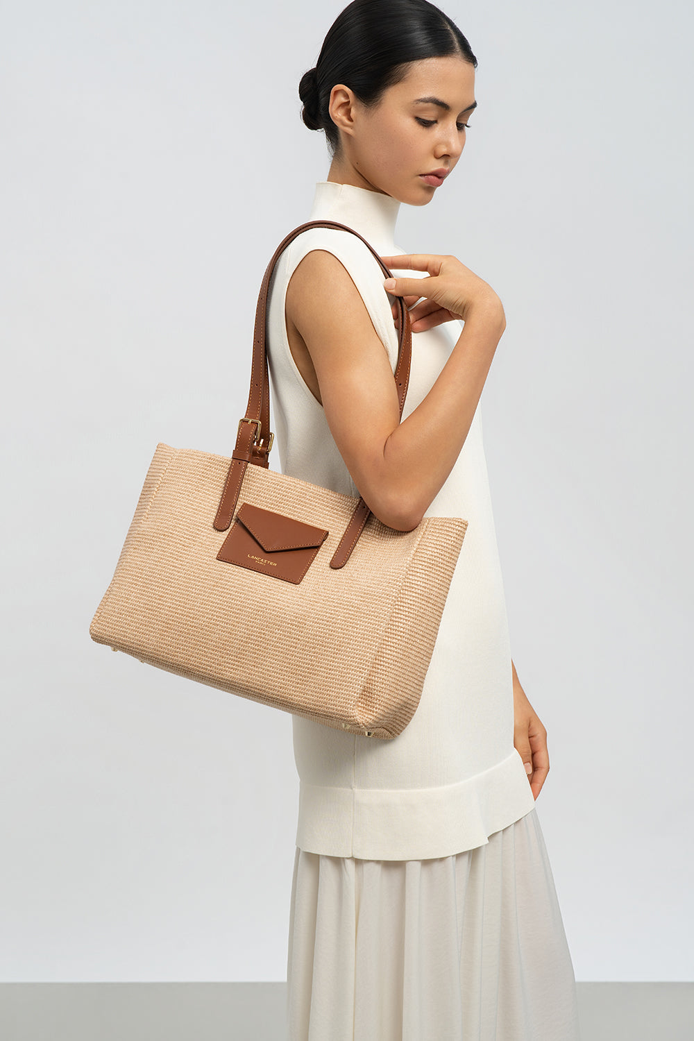 sac cabas épaule - mini osier 